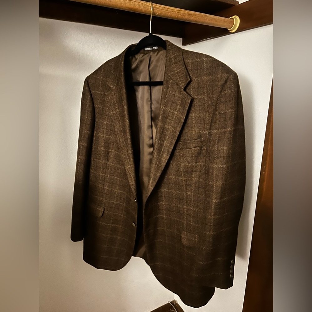 RBM Men’s Wool Suit Jacket